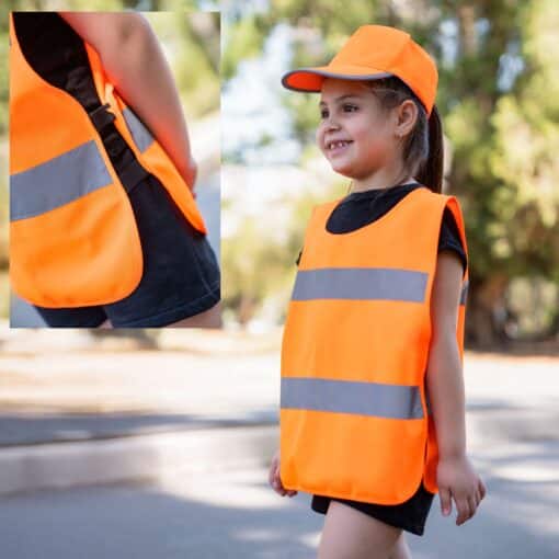 Warnwesten Poncho für Kinder // von Kita bis Grundschule